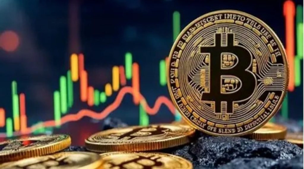 Bitcoin Price Prediction: Analysts Target $165,000 As Gold Parity Fuels Institutional Demand 1 Bitcoin achieving gold parity: A massive Bitcoin logo dramatically overshadowing a gold bar, symbolizing the $165,000 price target.