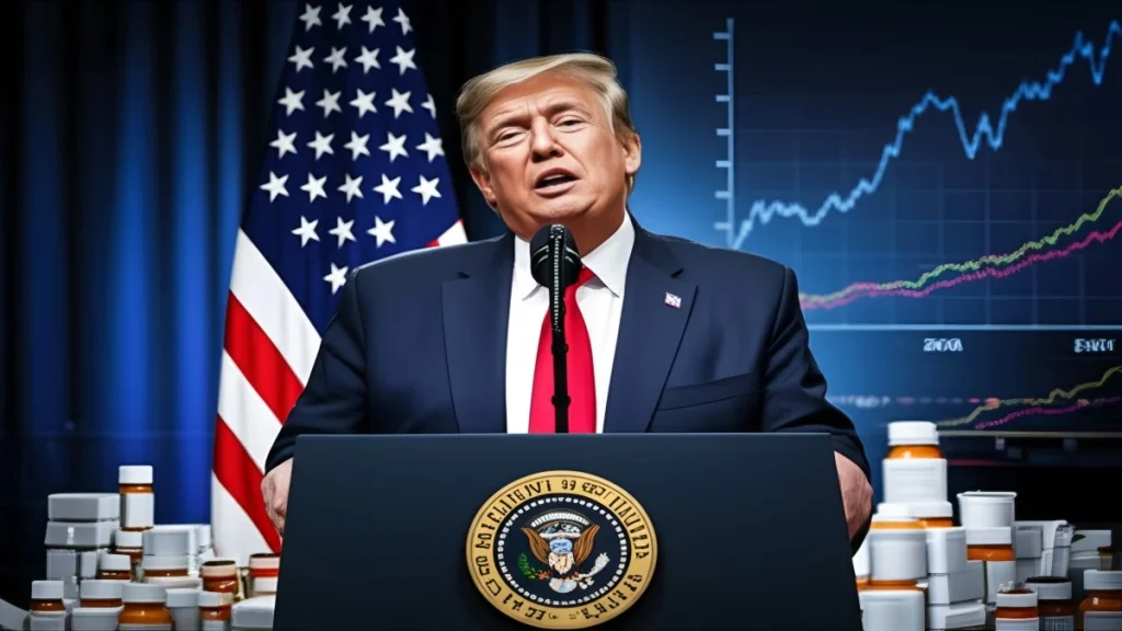 Trump announces 100% tariff on pharmaceutical drugs impacting global market
