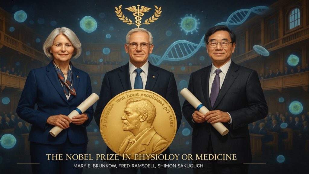 Unlocking Immune Secrets: The Medicine Nobel Prize 2025 Revolution 1 Medicine Nobel Prize 2025 winners Mary E Brunkow, Fred Ramsdell, and Shimon Sakaguchi.